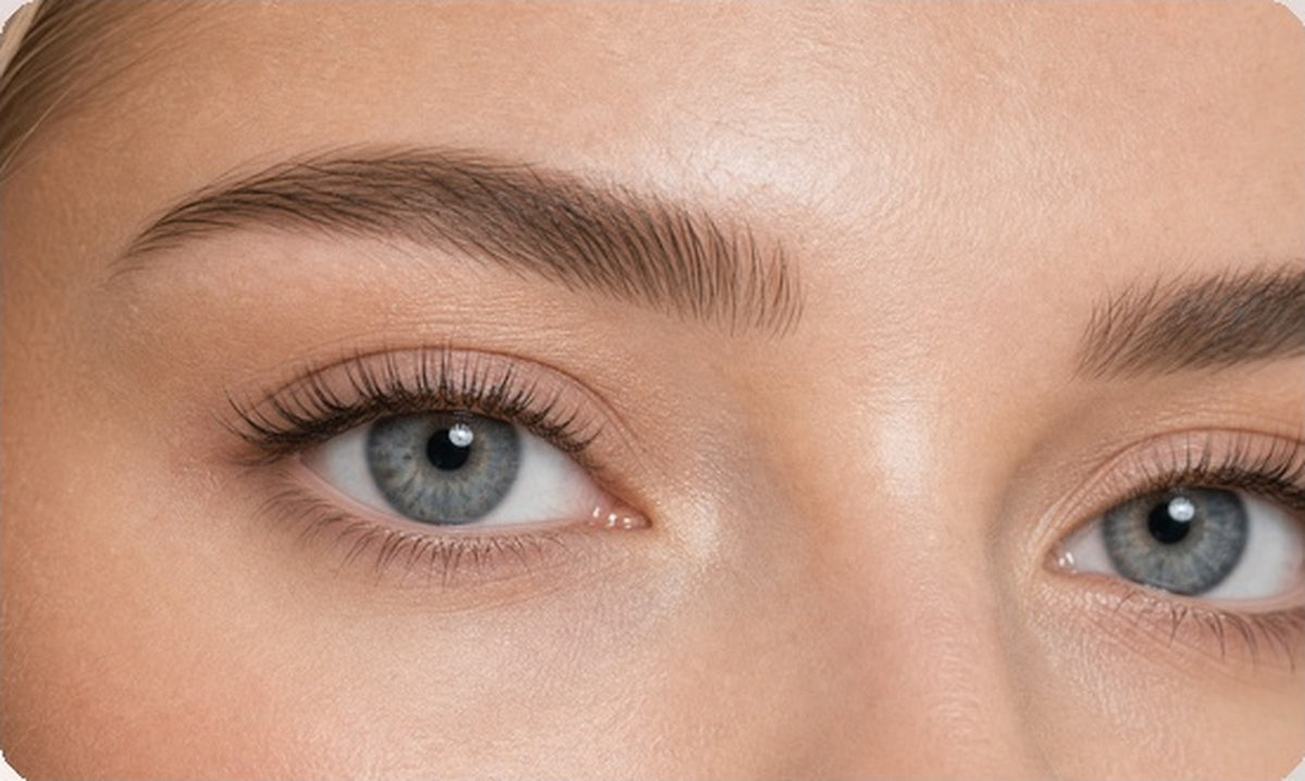 Lazy Purr Adhesive-free Clusters adhesive-free cluster lashes model try-on result by Flutter Fu