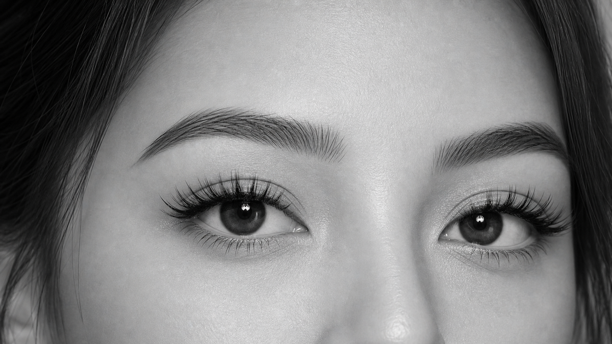 Treat Please strip lashes open-eye try-on result by Flutter Fu