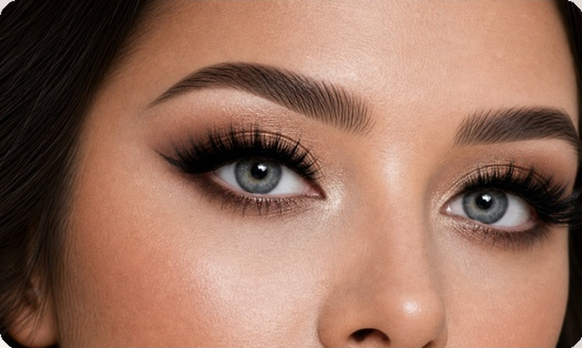 Diva Meow Adhesive-free Clusters adhesive-free cluster lashes model try-on result by Flutter Fu