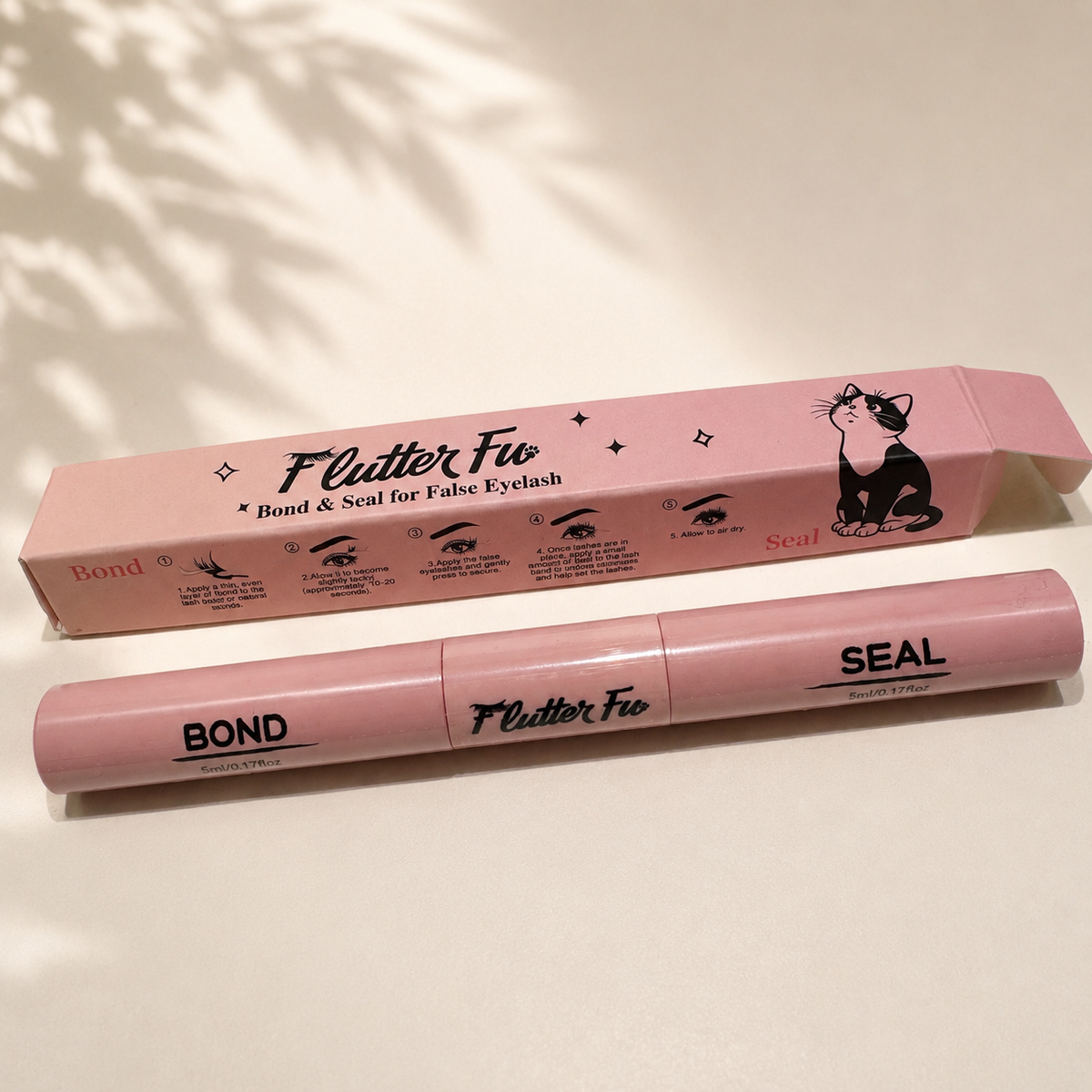 Flutter Fu Bond and Seal lash application product