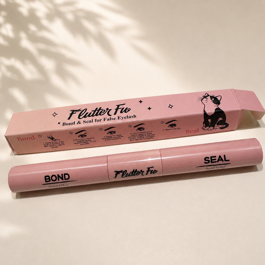 Flutter Fu Bond and Seal lash application product