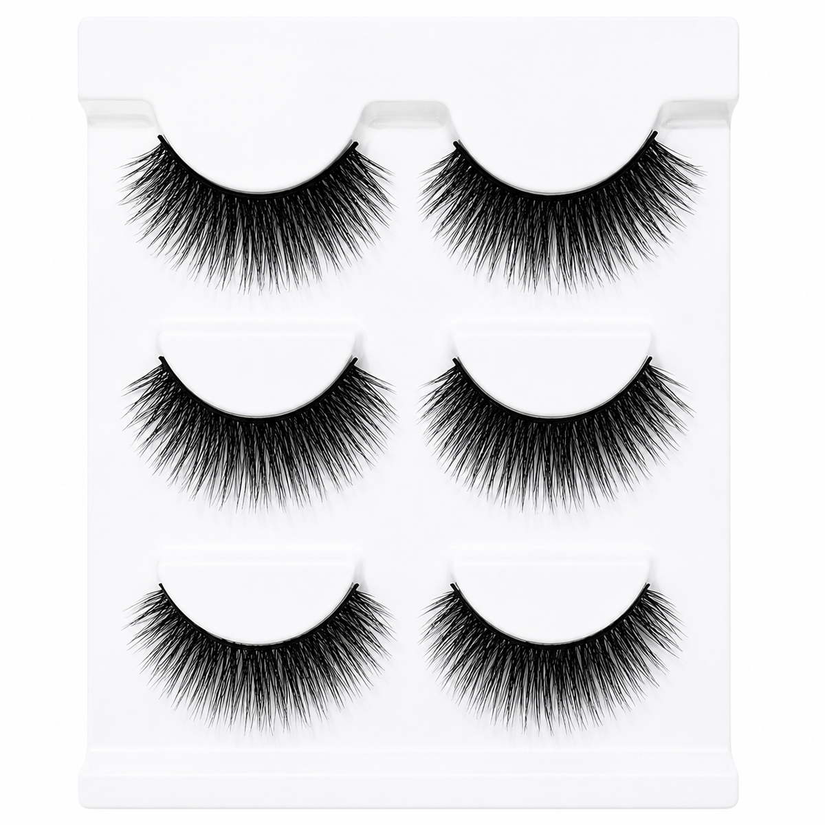 Chaos Mode strip lashes product packaging by Flutter Fu