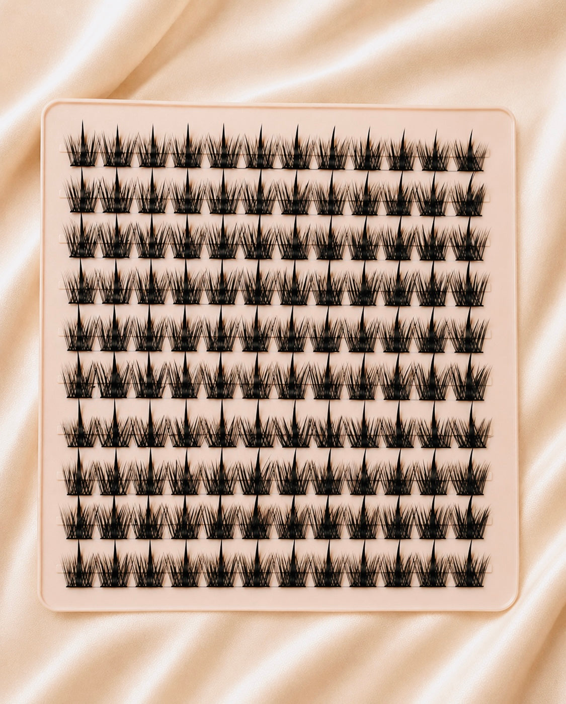 Main Character Flutter Fu cluster lashes product packaging