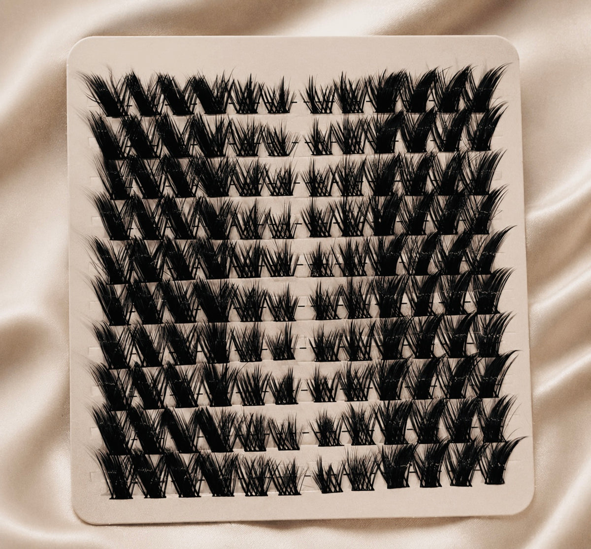 Nine Lives Flutter Fu cluster lashes product packaging