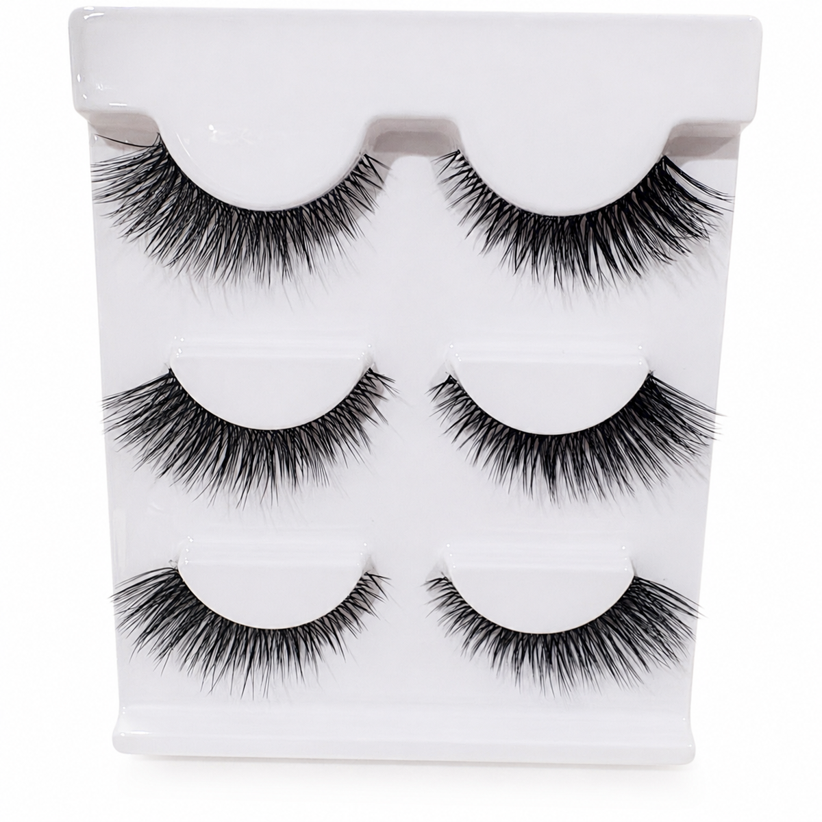 Purr Session strip lashes product packaging by Flutter Fu