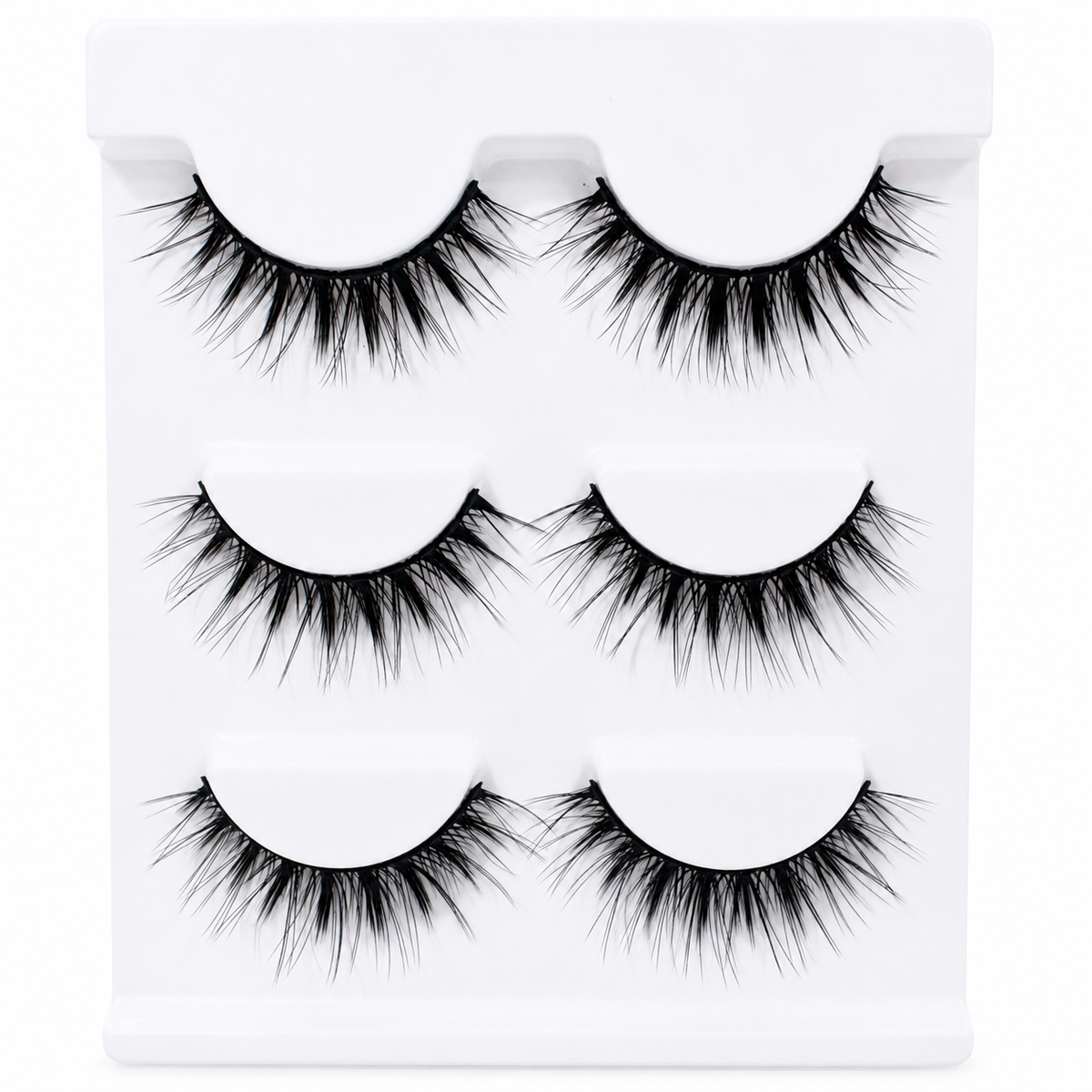 Treat Please strip lashes product packaging by Flutter Fu