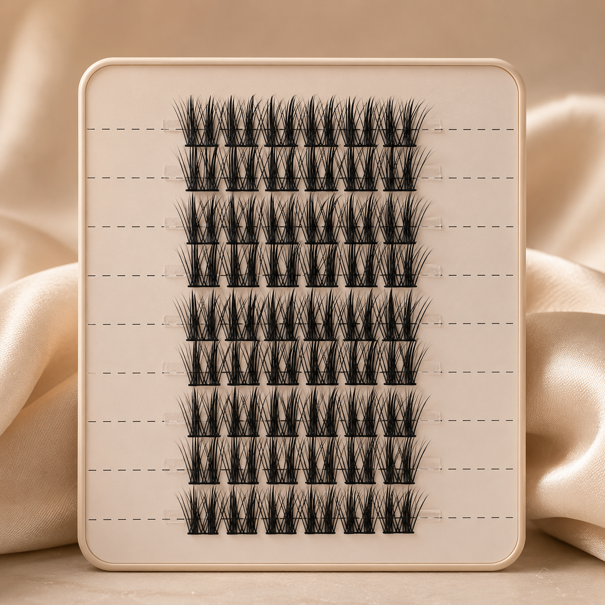 Velvet Paws Flutter Fu cluster lashes product packaging